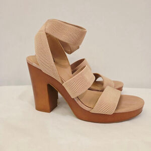 INC International Concepts Roesia Dress Stretch Sandals Pink size 8